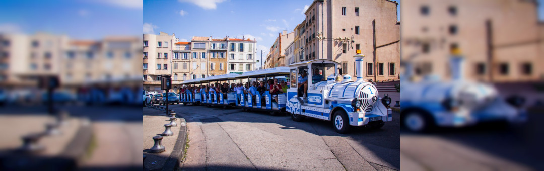 Le petit train touristique – Vieux-Port
