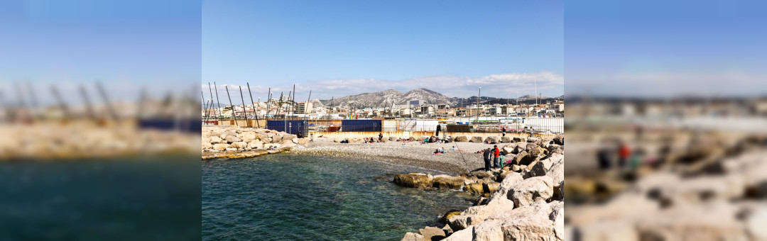 Plage du port de la Pointe Rouge