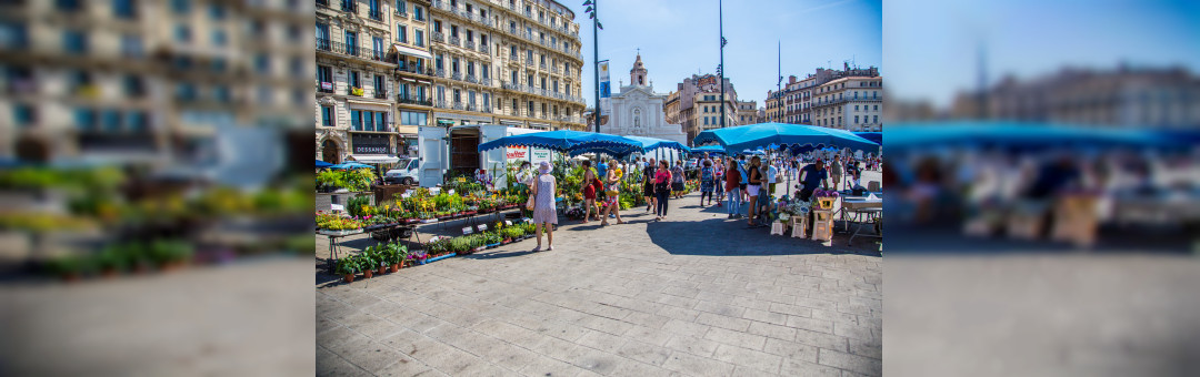 Marché aux fleurs du Vieux Port