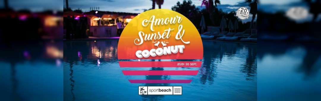 Amour Sunset & Coconut