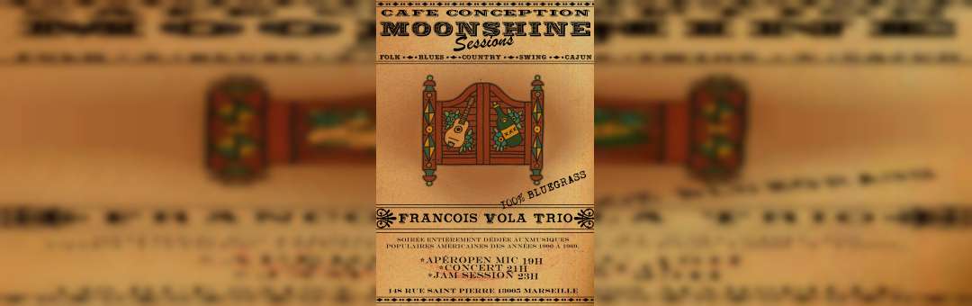 Moonshine Sessions avec François Vola Trio
