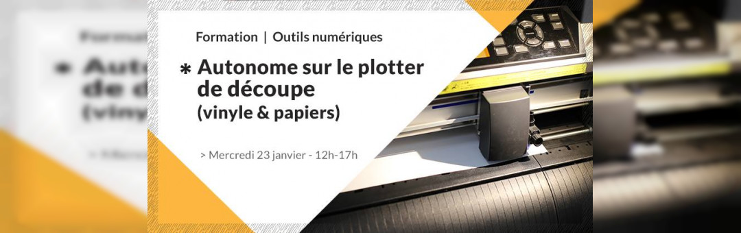 Formation | Autonome sur le plotter de découpe