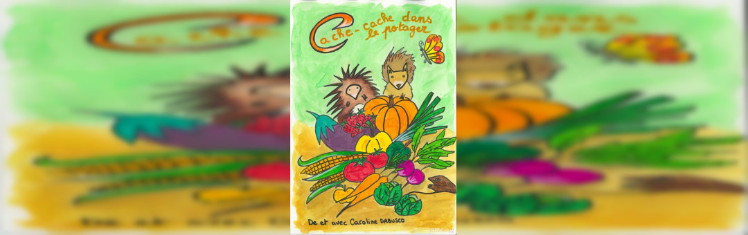 Cache-cache dans le potager