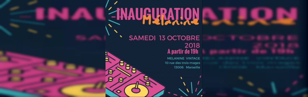 Inauguration Concept store vintage