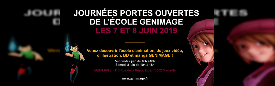 JPO GENIMAGE – 7 et 8 juin 2019