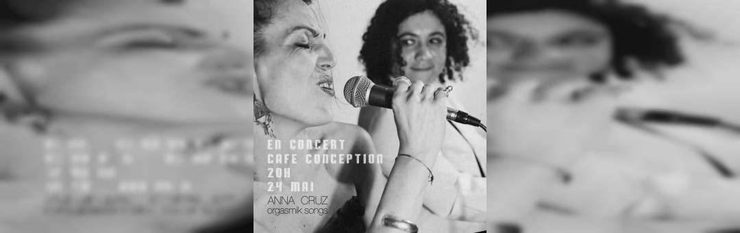 Anna Cruz en concert au Café Conception