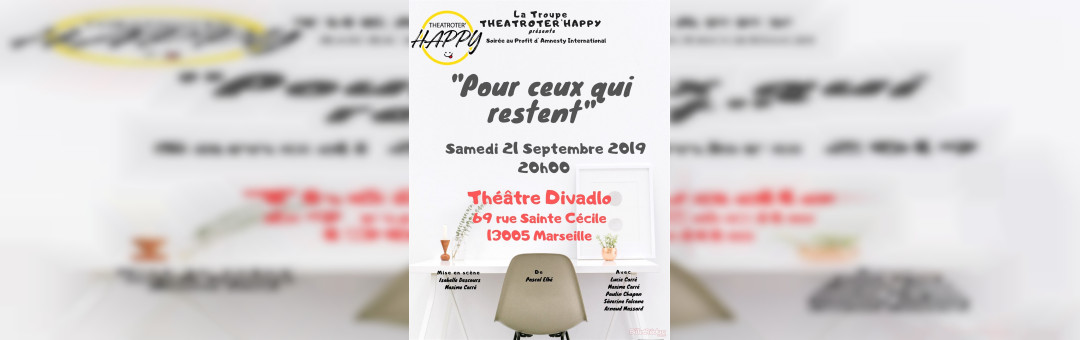 Pour ceux qui restent
