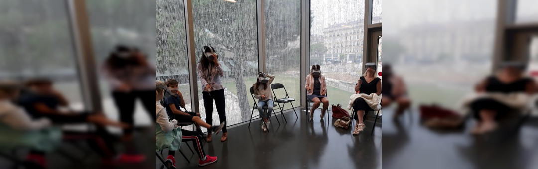 VISITE DU SITE ARCHELOGIQUE DU PORT ANTIQUE avec des casque de réalité virtuel
