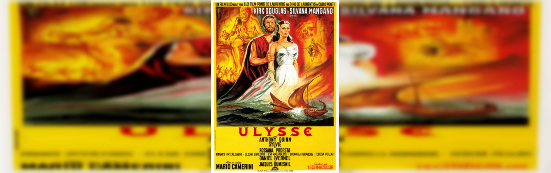 Projection en plein air sur le site du port antique : Ulysse de Mario Camerini