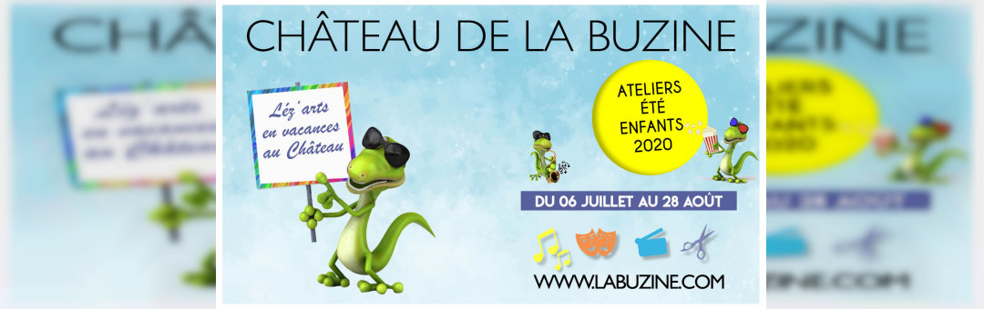 Ateliers  enfants jusqu’au 28 août 2020