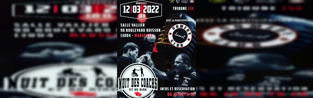 GALA DE LA NUIT DES COACHS ET DU RIRE 2022