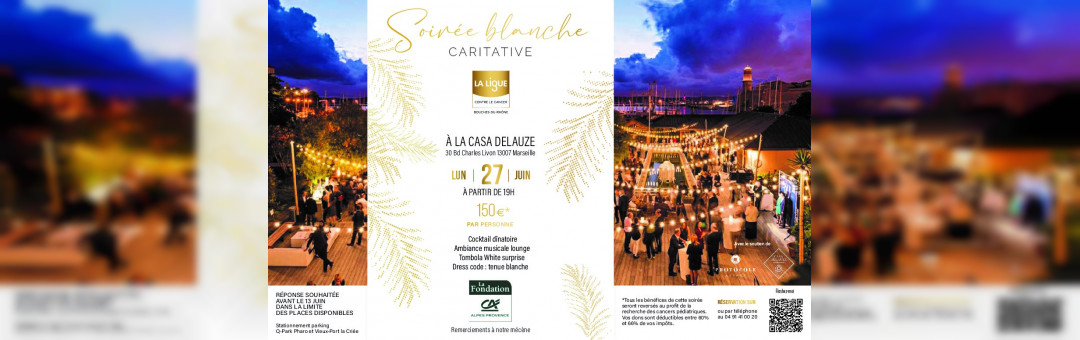 Soirée Blanche Caritative