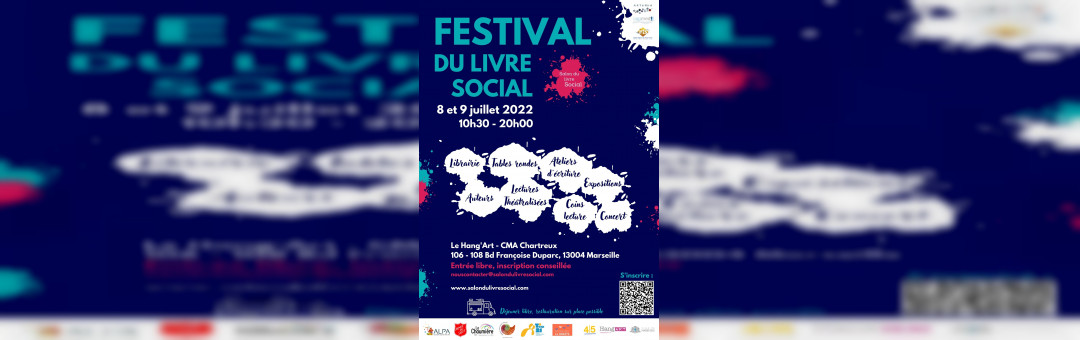Festival du Livre Social, 8 et 9 juillet 2022, le Hang’Art (Marseille 13004)