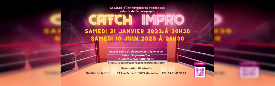 CATCH D’IMPROVISATION THEATRALE