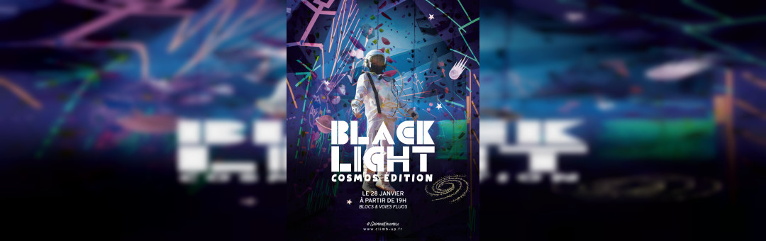Blacklight : venez grimper dans le noir !
