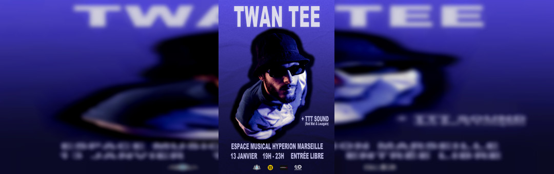 Concert TWAN TEE + TTT SOUND (Red Mat & Louzgain) 1ère partie