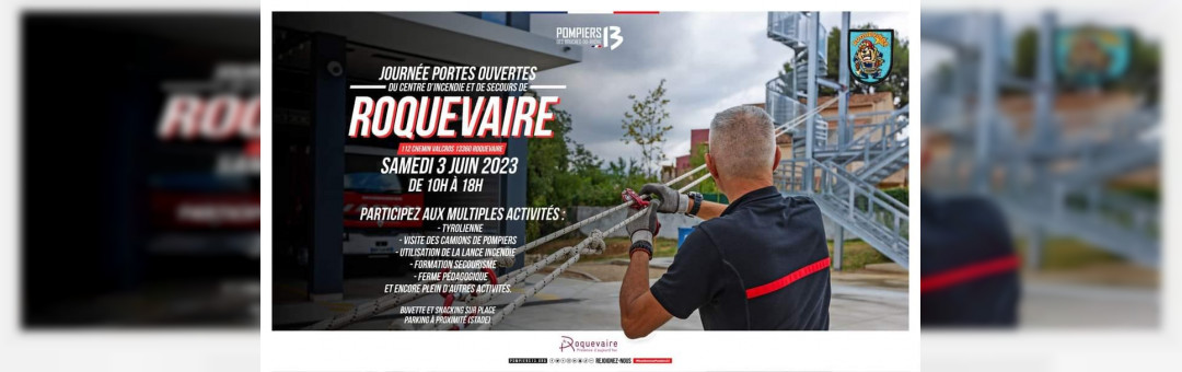 Journée portes ouvertes du centre d’incendie et de secours de Roquevaire