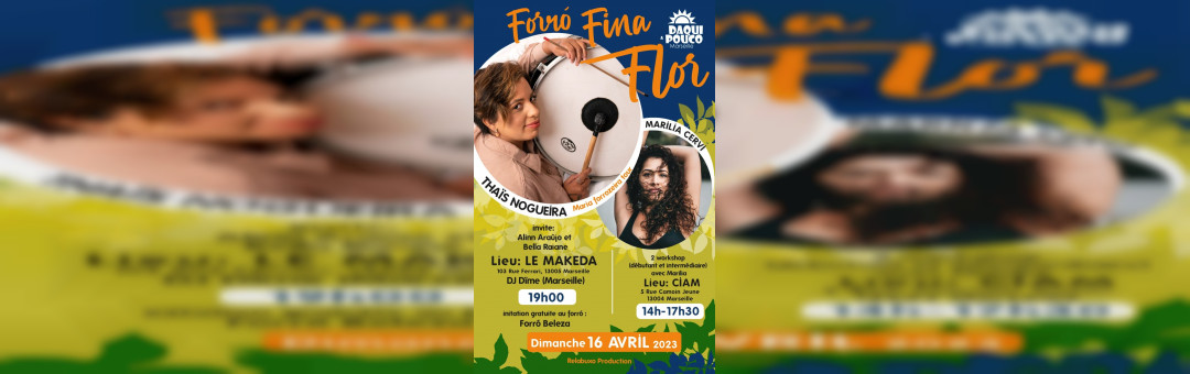 Thaís Nogueira en Concert + Stage avec Marilia Cervi