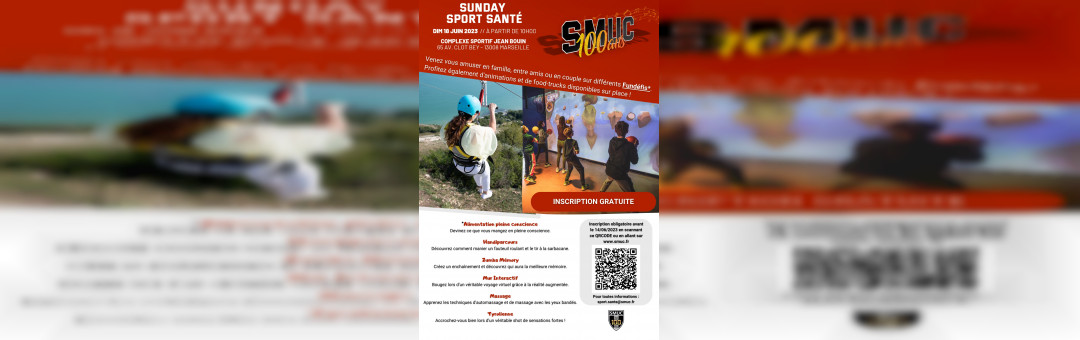 Activités en Famille – Sunday Sport Santé – Dimanche 18 juin 2023