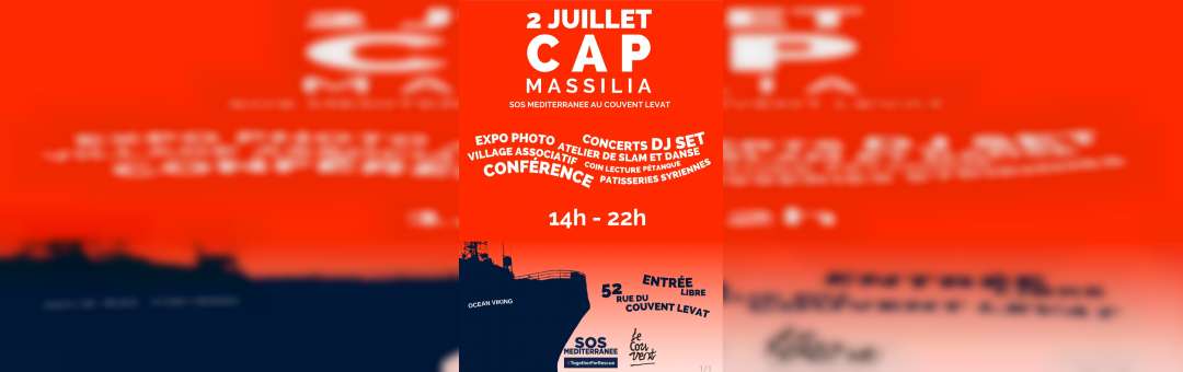 Cap Massilia – SOS Méditerranée s’invite au Couvent Levat