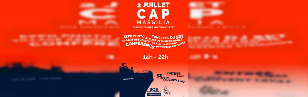 Cap Massilia – SOS Méditerranée s&rsquo;invite au Couvent Levat