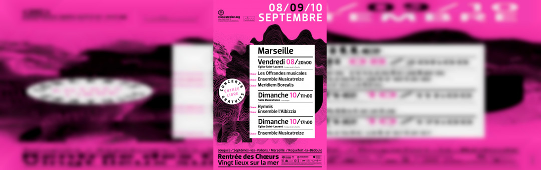 Concert d&rsquo;ouverture de La Rentrée des Choeurs 2023