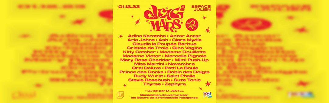 DRAG2MARS – ESPACE JULIEN (Lutte contre le VIH/SIDA)