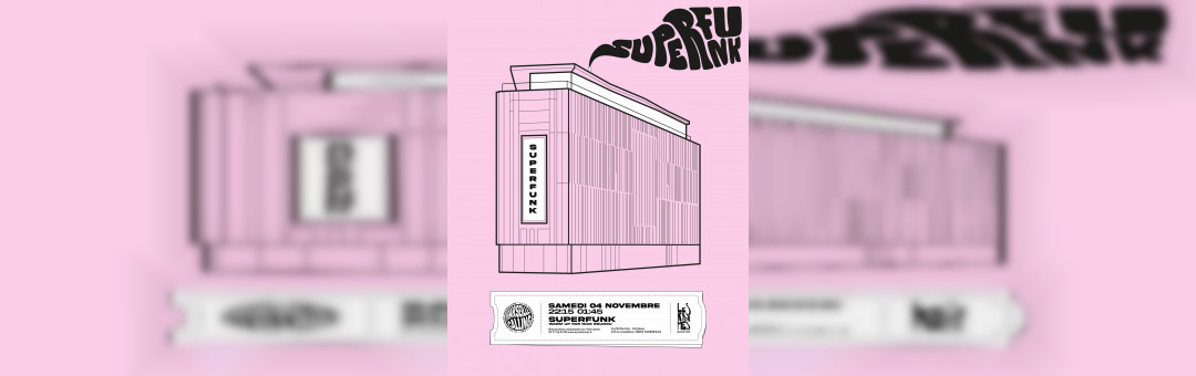 Soirée Superfunk au Réformés rooftop le 04/11/23