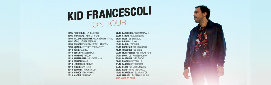 KID FRANCESCOLI – ESPACE JULIEN