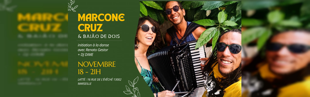 Marcone Cruz & Baião de Dois + initiation danse