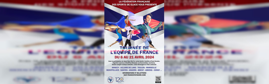 TOURNÉE DE L’ÉQUIPE DE FRANCE DE PATINAGE