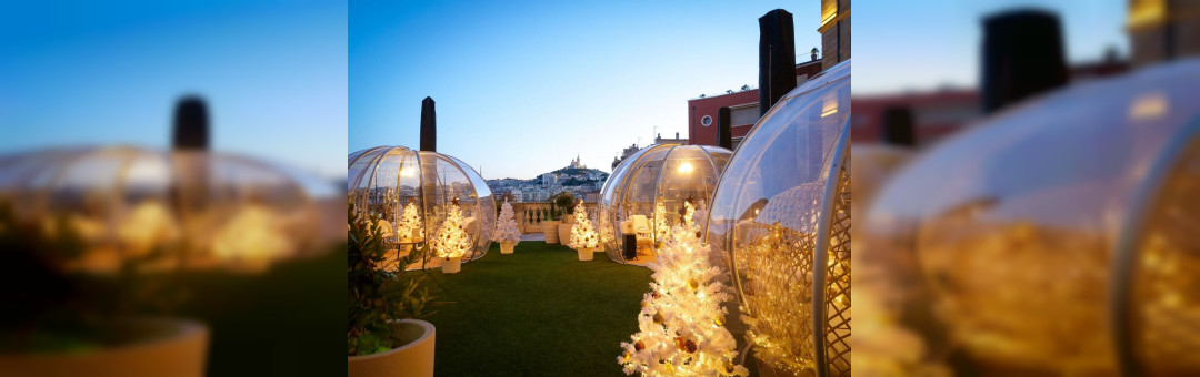 Boire un verre dans une bulle : terrasse de l’Intercontinental Marseille