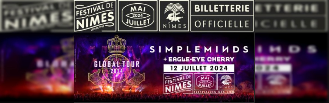 Eagle Eye Cherry en première partie de SIMPLE MINDS