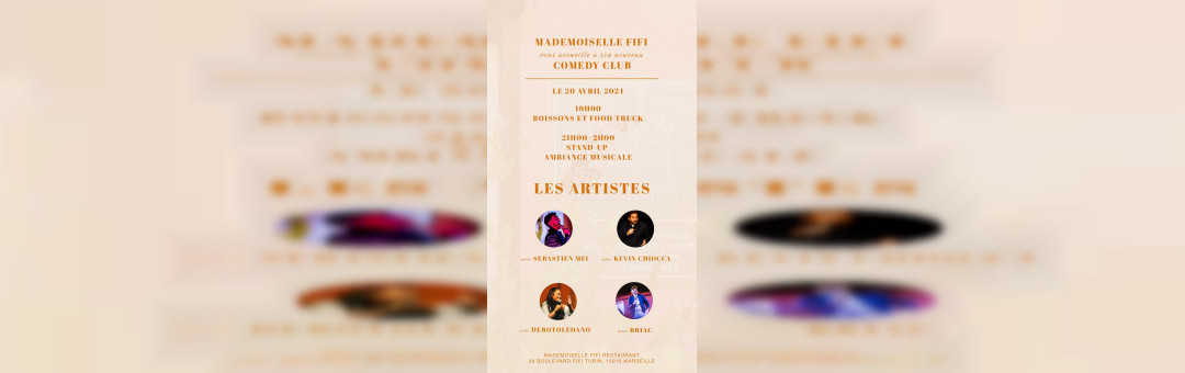 Comedy club chez Fifi