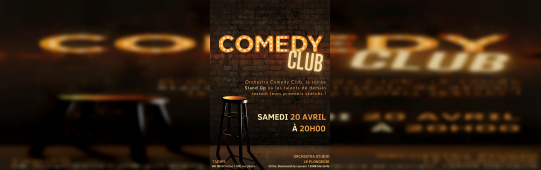 Les talents du stand up de demain sont déjà chez Orchestra Comedy Club!