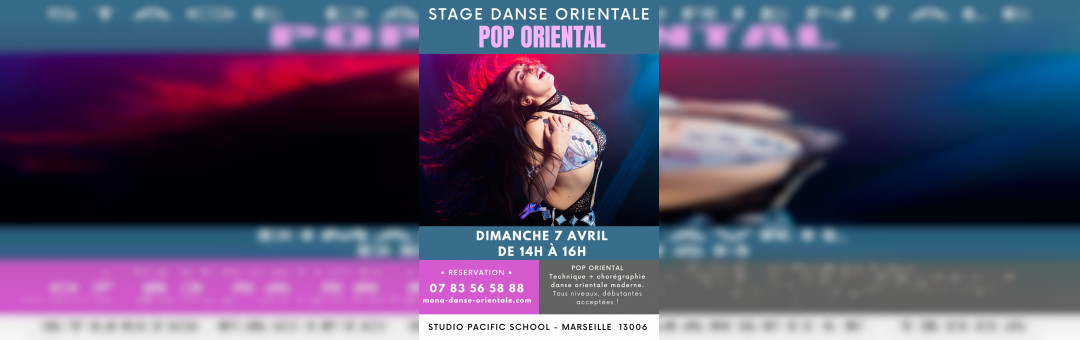 Stage Danse Orientale MODERNE 💃