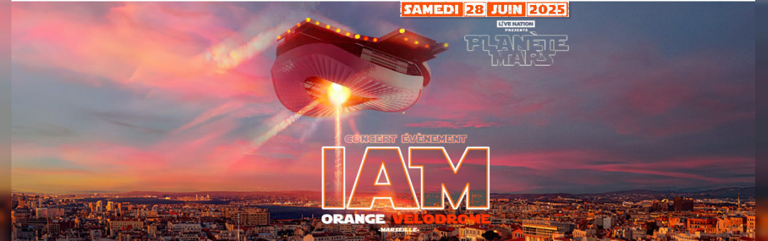 I AM au Stade Vélodrome le 28 juin 2025