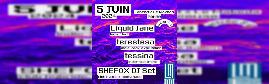 TERESTESA + TESSINA + LIQUID JANE + SHEFOX