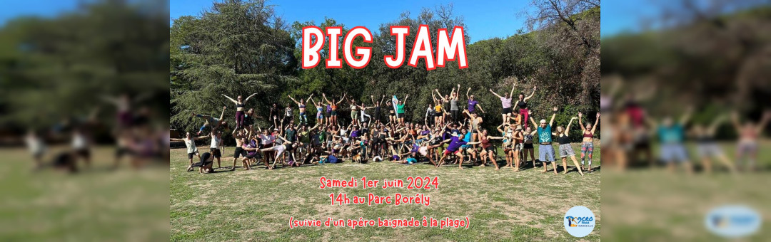 BIG JAM au parc Borély