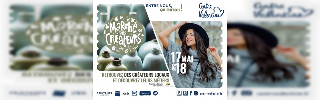 5ème édition du Marché des Créateurs du Centre Valentine