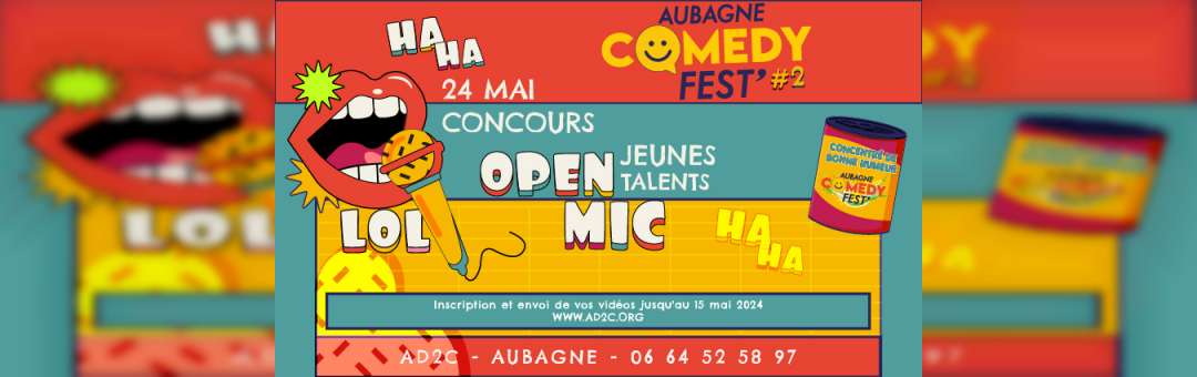 Comedy fest Aubagne 2024