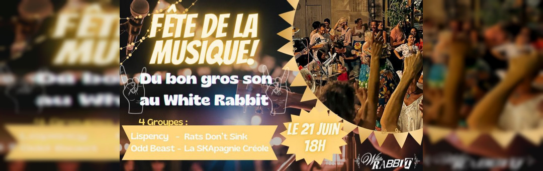 Le White Rabbit Rock Bar fête la musique 