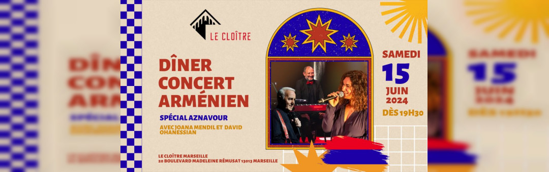 Dîner Concert au Cloître