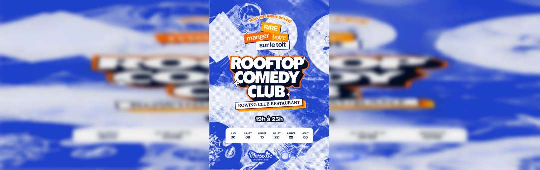 Rooftop Comedy Club – Tous les lundis soirs
