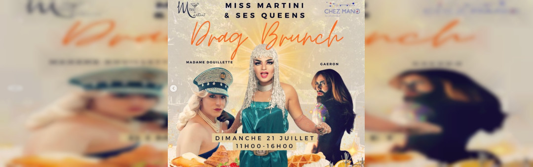 Drag brunch Chez Mano