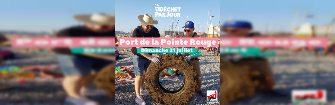 Grosse cleanup au port de la Pointe Rouge