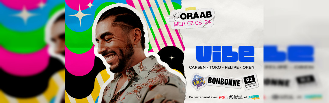 Soirées Vibe au R2 Rooftop : Oraab le 7 août