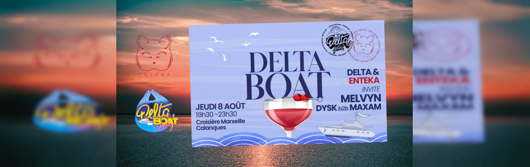 Delta Boat Party x Enteka: Melvyn + guests