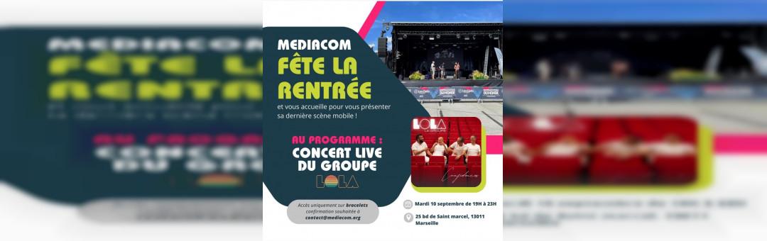 Mediacom fête la rentrée