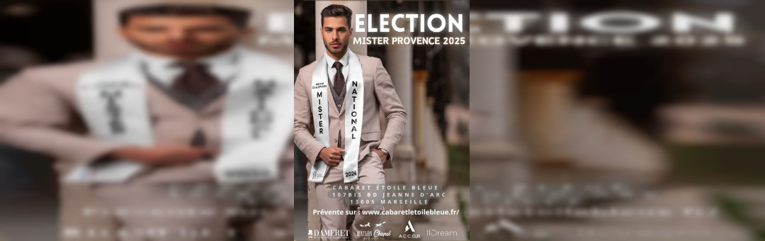 Mister provence – Cabaret l’Etoile Bleue